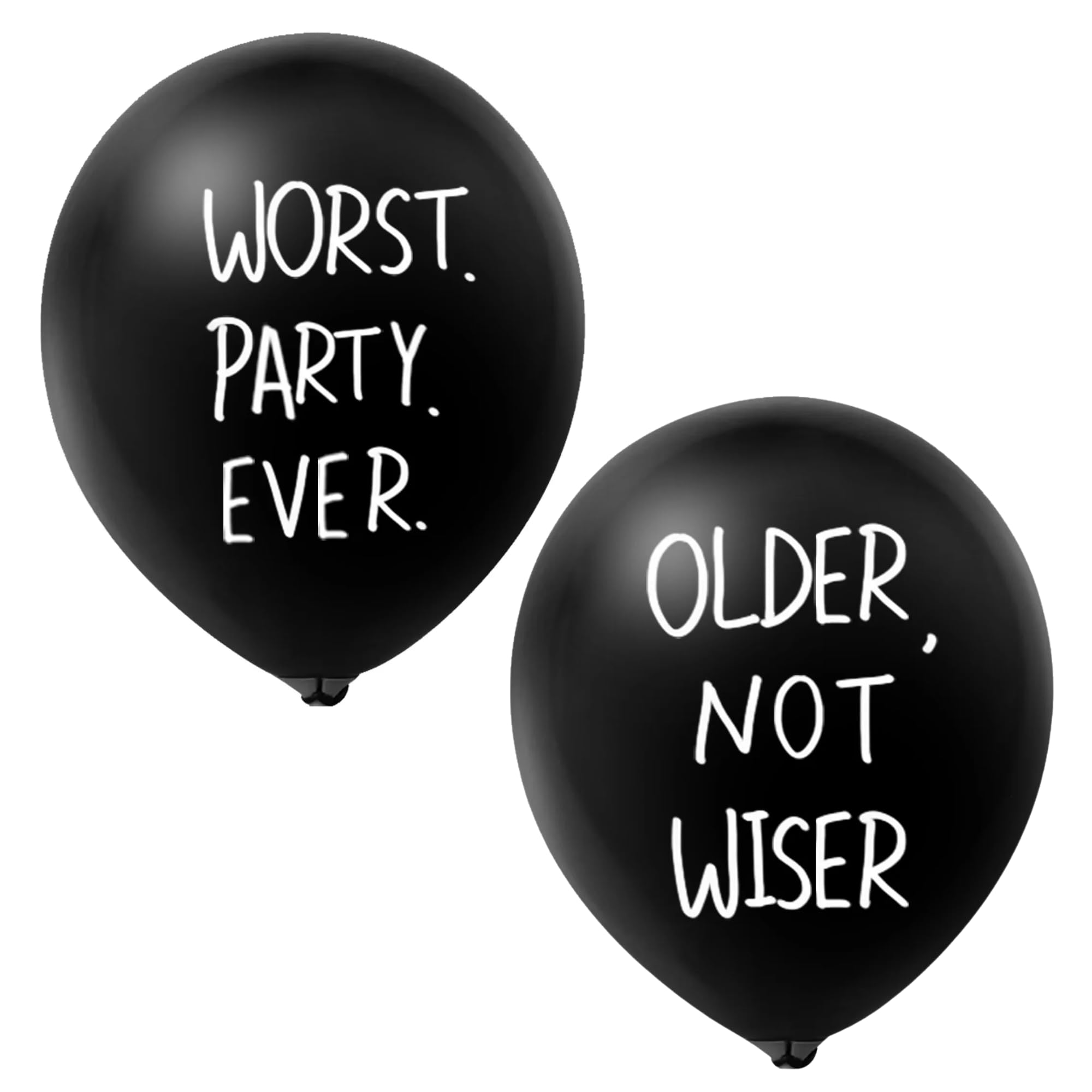Abusive Funny Adults Birthday Balloons Set Of 20 Party Baloons | Desertcart  Seychelles, image size:2000x2000