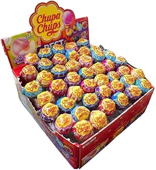 Amazon.co.jp: チュッパチャプス 8種のフレーバー 135本セット