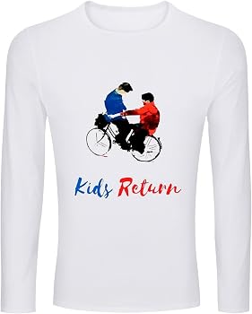 Amazon | [HorGanSix] キッズ・リターン tシャツ メンズ 長袖 ロンt