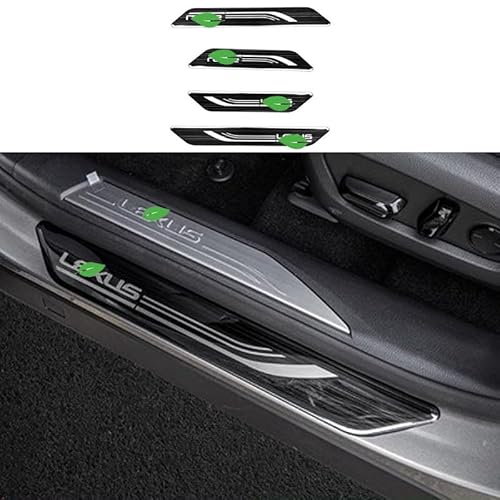 Haap-yr ���N�T�X �h�A�V���v���[�g �X�J�b�t�v���[�g �A�E�g�T�C�h �T�C�h�X�e�b�v �C���e���A�p�l�� �V�^ LEXUS RX350 RX450/500H �X�e�����X 4P�y�u���b�N�w�A���C��&�C���T�C�h/W�zRX-05-Bh/W