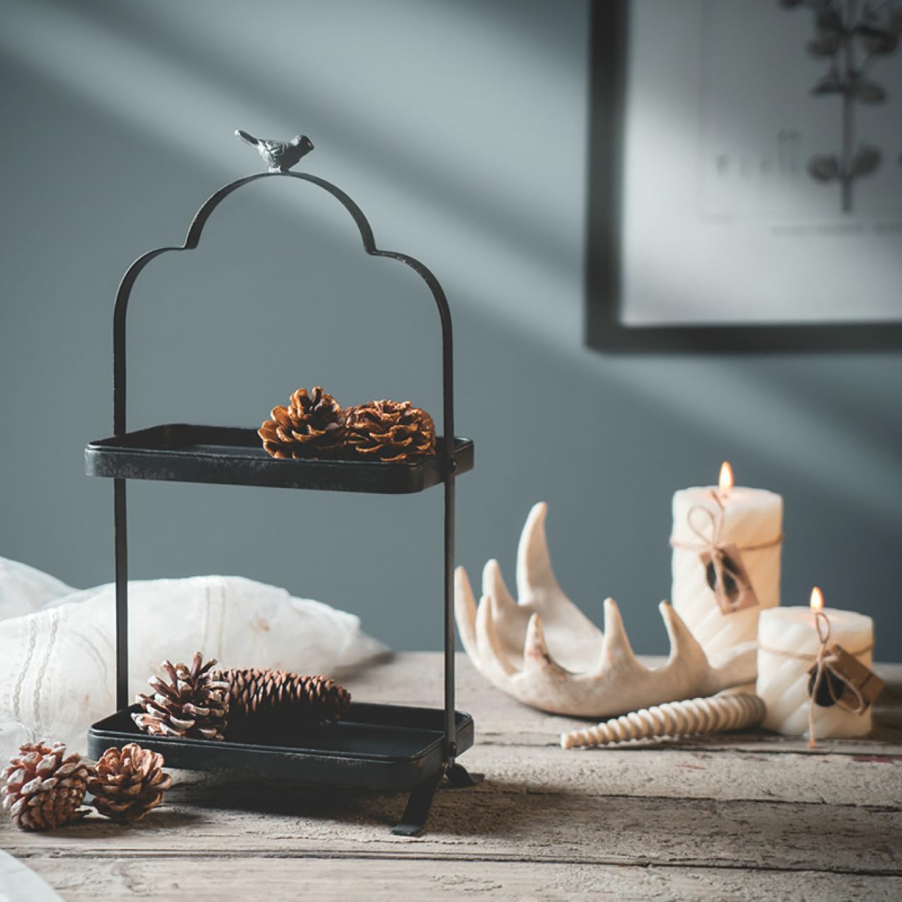 Amazon.co.jp: [GZGZ] ガーデニング雑貨 花台 フラワースタンド 棚