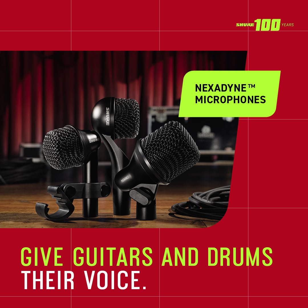 Amazon.co.jp: Shure Nexadyne 2キックドラムマイク Revonic