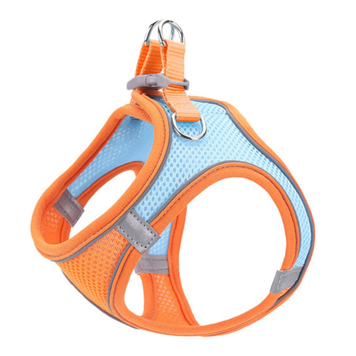 ibasenice Puppy Cat Reflective Vest Leash Breathable Pet Harness for Outdoor Activities Comfortable Cats for Daily Walks Playtime