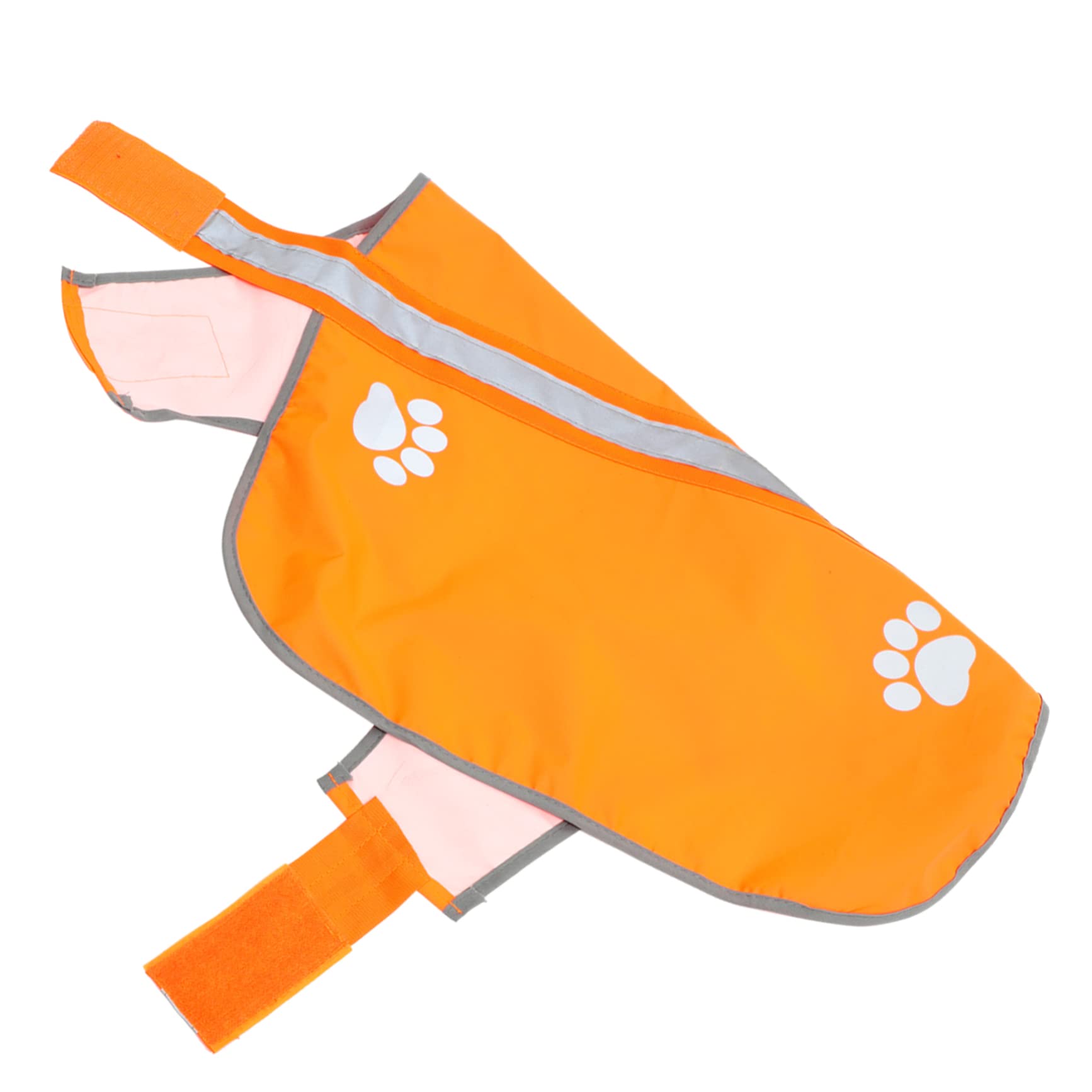 INOOMP 5St Hund reflektierende Weste Welpenweste Haustier-Hundekleidung Reflektorweste hundewarnwesten Hunde Warnweste Haustierweste Outdoor-Haustierkleidung Oxford-Stoff Orange