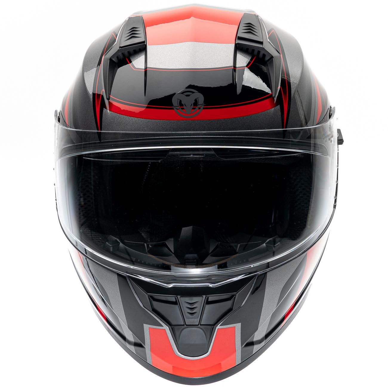 TEXEL EVO Casque intégral avec visière Solaire | Homologué ECE 22.06 | Casque Full-Face Moto et Scooter | Femmes et Hommes | Tailles XS-XL | S 55-56cm