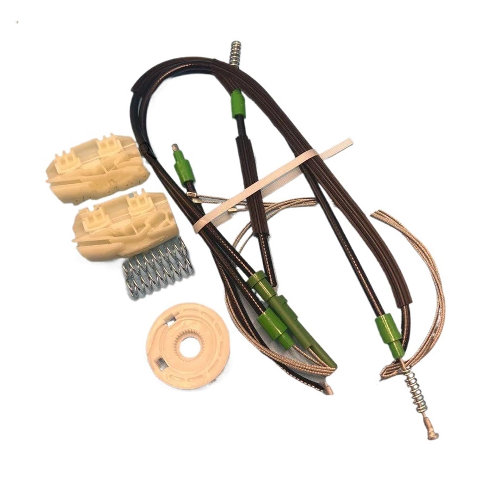 Sauanmnktp Front Left Side Window Winder Repair Kit For Land For Rover For Freelander 1996-2006 Electric Window Regulator Repair Kit