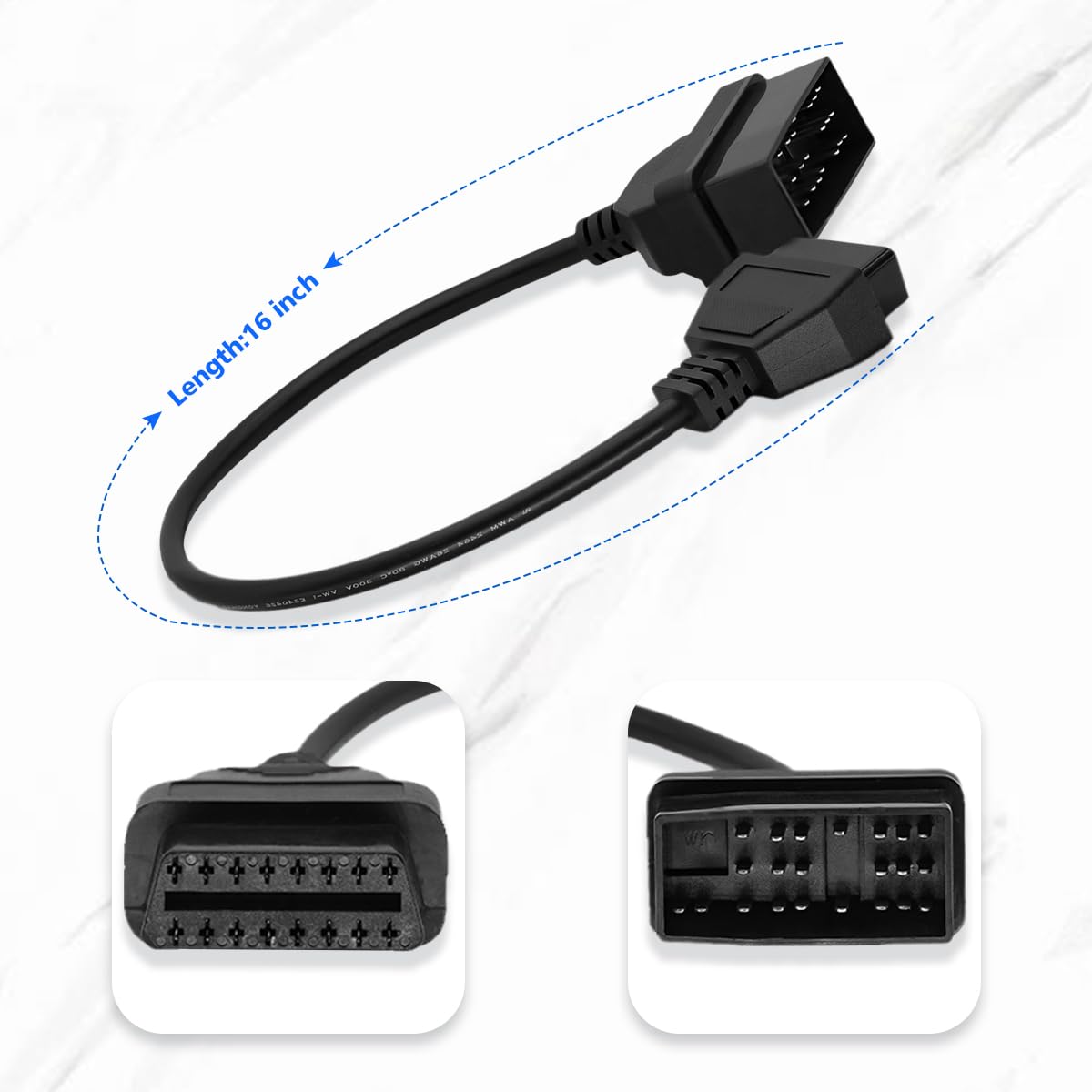 Amazon.com: PARANNIC OBD2 Adapter Cable for Toyota Vehicles 22Pin