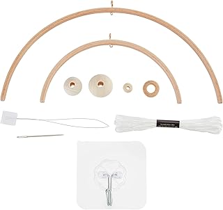 29 Ceramic Balls Decor Ideas That Add Texture And Character 51 Nursery Wooden Frame DIY Handmade Kit Crib Mobile Wind Chime Bed Wood Mo...