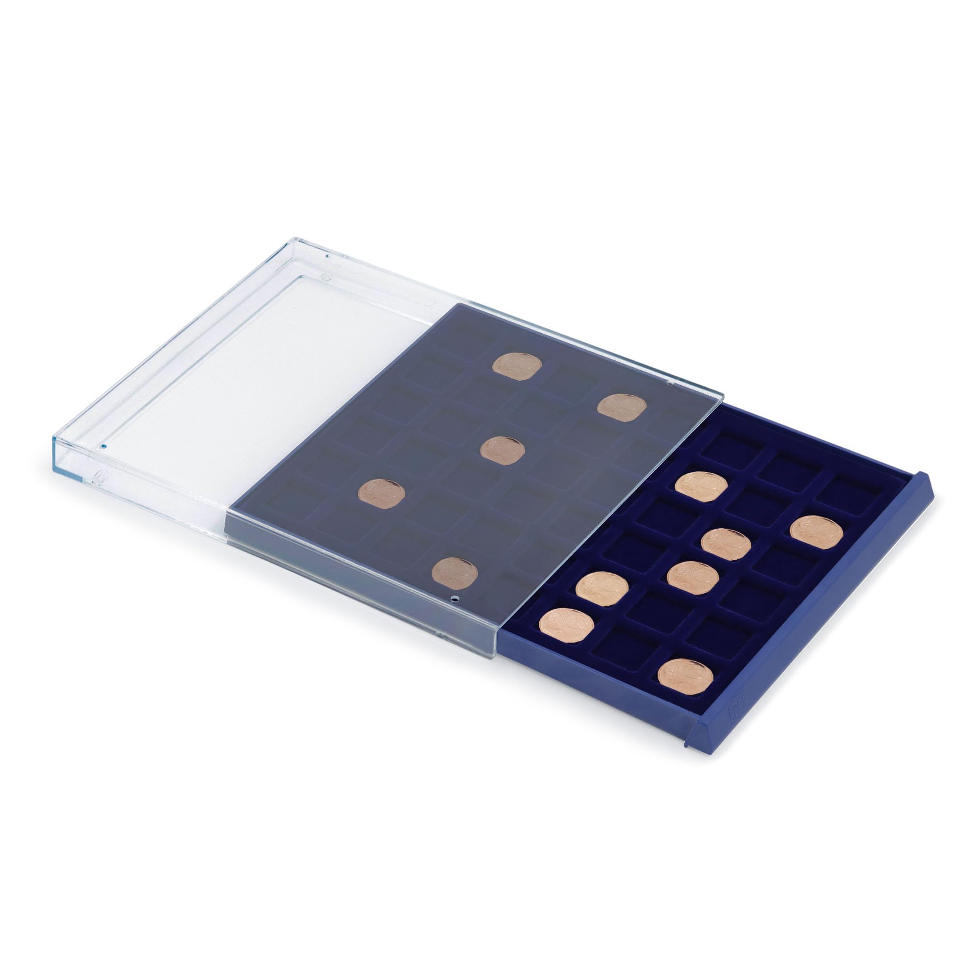 SAFE 6322 Nova Element Coin Box for 48 Coins with 22.5 mm Diameter