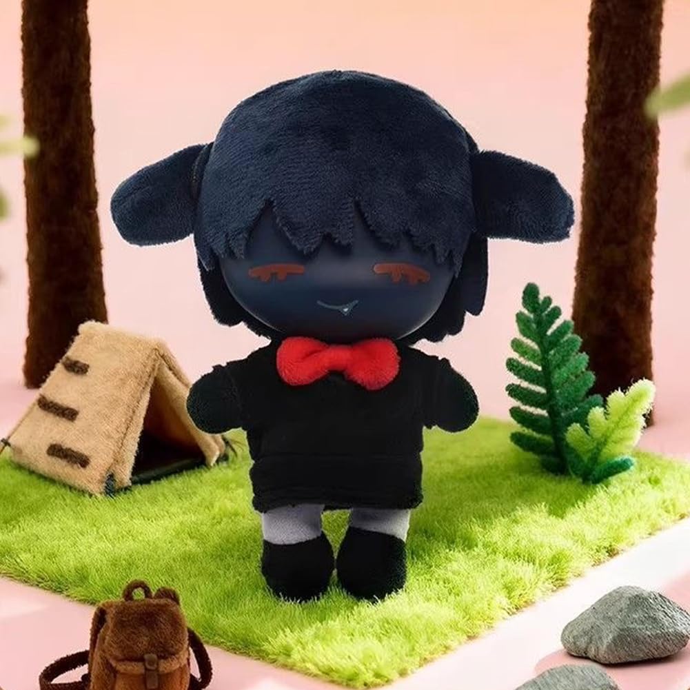 DEXSHUN 6 szt. Luca Plush Anime figurka Mizi/SUA/Till/Ivan/Hyuna/Luca miękka pluszowa figurka z kreskówki, śliczna zawieszka, dekoracja, prezent, 15 cm