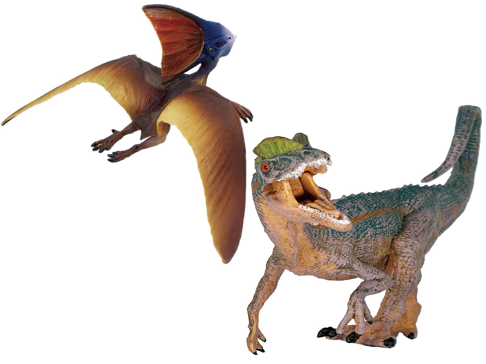 Gemini&Genius Dinosaur Toys, Pterosaur Action Figures, Great Gifts , Collection, Cake Topper, Role-Play, Storytelling Props, Birthday Party Supplies and Room Decoration for Kids