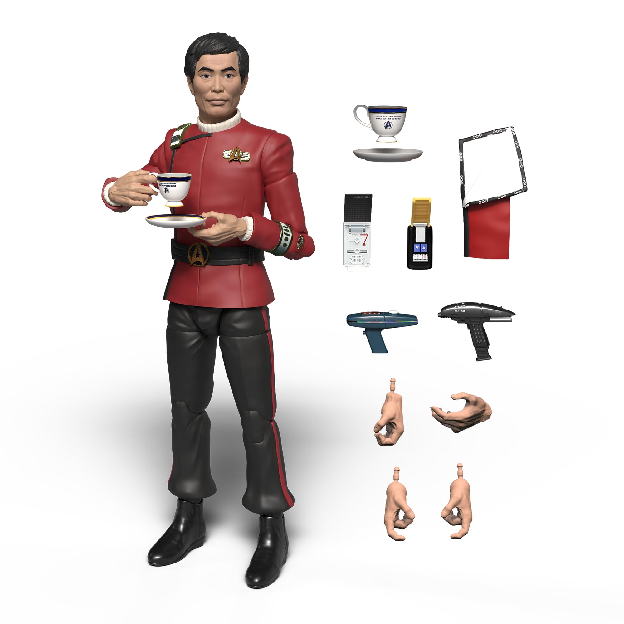 The Nacelle Company - Star Trek VI: El país descubierto - Figura de acción del Capitán Sulu