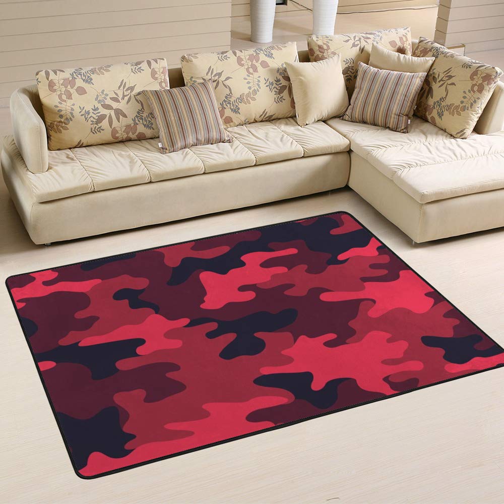 Tapis camouflage rouge durable Ruchen, revêtement de sol haute qualité
