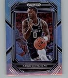2023-24 Panini Prizm Draft Picks Prizms Silver #25 Dariq Whitehead RC Rookie Duke Blue Devils Basketball Trading Card