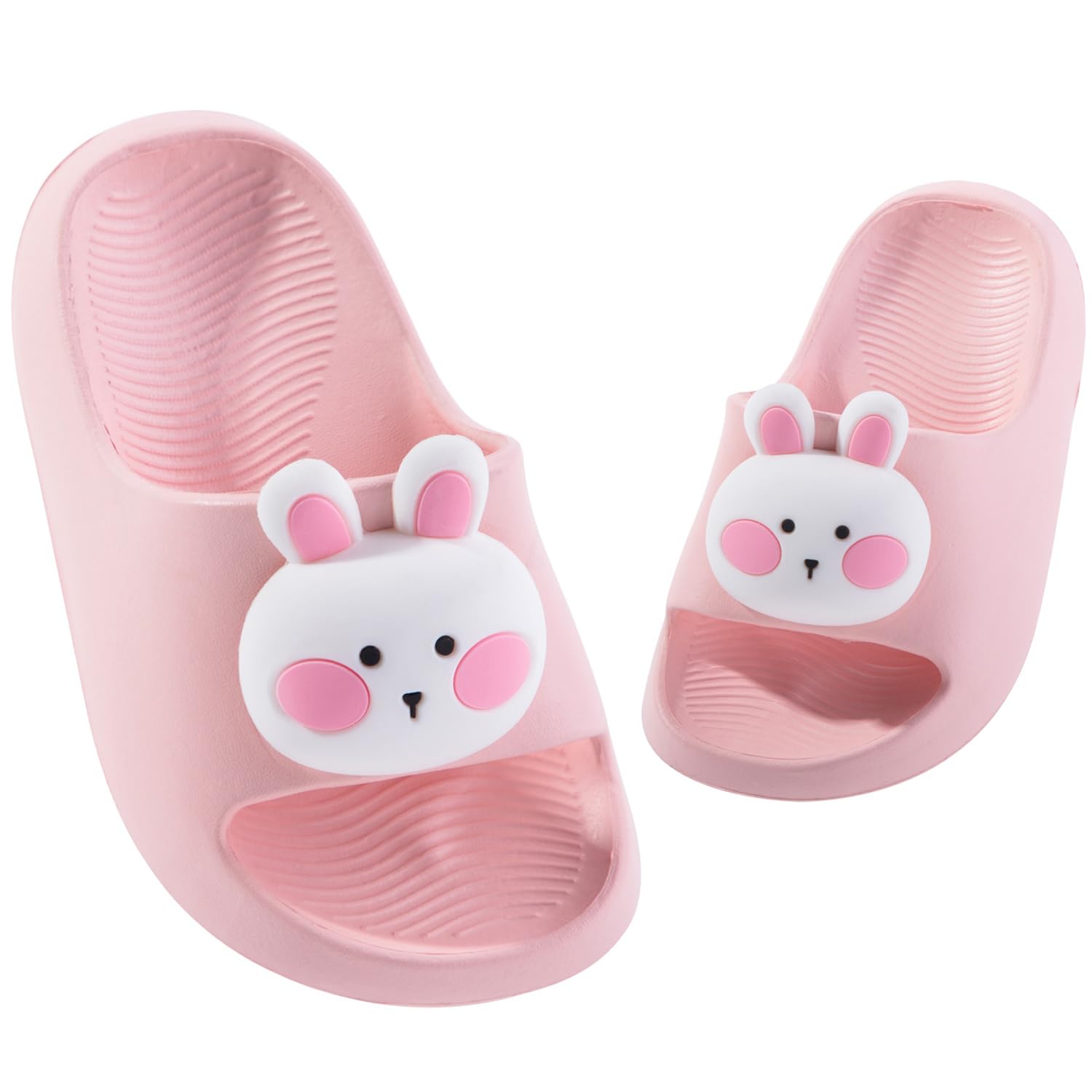 DRECAGE Chanclas de Playa para Niña Zapatillas de Baño Niño Zapatos de Piscina Antideslizante Ligero Verano Sandalias de Ducha 23-33 EU
