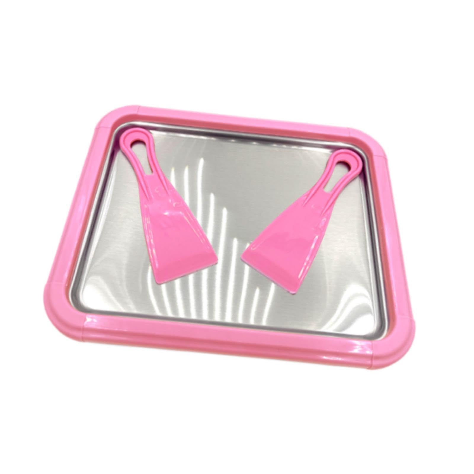 ATORSE Fried Yogurt Machine DIY Ice Cream Plate Maker for Soft Serve Sorbets Gelato-image-36
