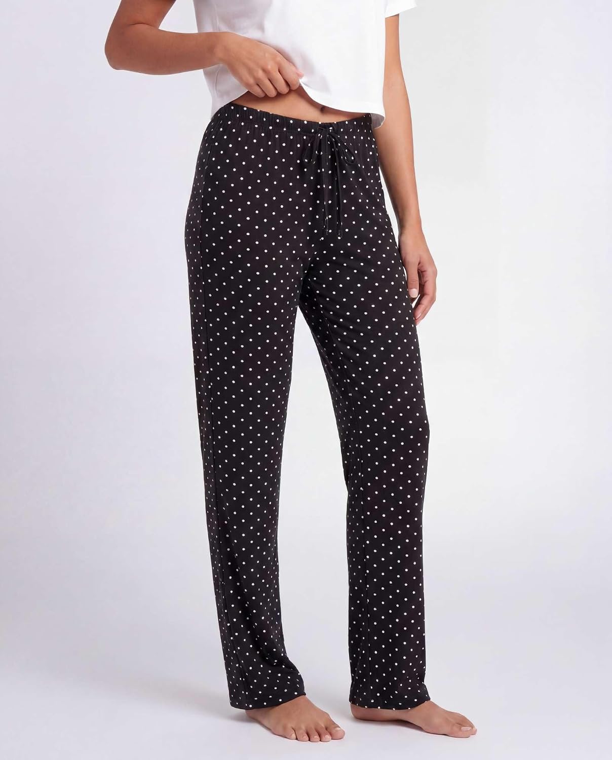 3 Pack Women's Pajama Pants Soft Lounge PJ Bottoms Comfy Sleepwear Pijamas | Available In Plus Size, Cute Sleep Pajamas, Knit, Loose Fit, Drawstring Elastic Waist, Stretch, Ladies, Night, Sleep, Casual