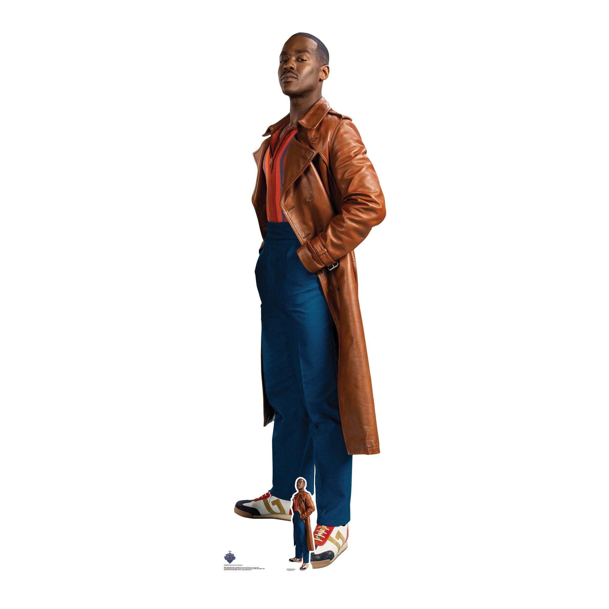 Star Cutouts Ncuti Gatwa The Fifteenth Doctor Lifesize Sc4508 Doctor Who Fifteenth Doctor Ncuti Gatwa Lifesize Cardboard Cutout – New Era Doctor Display For Whovian Collectors & Fans
