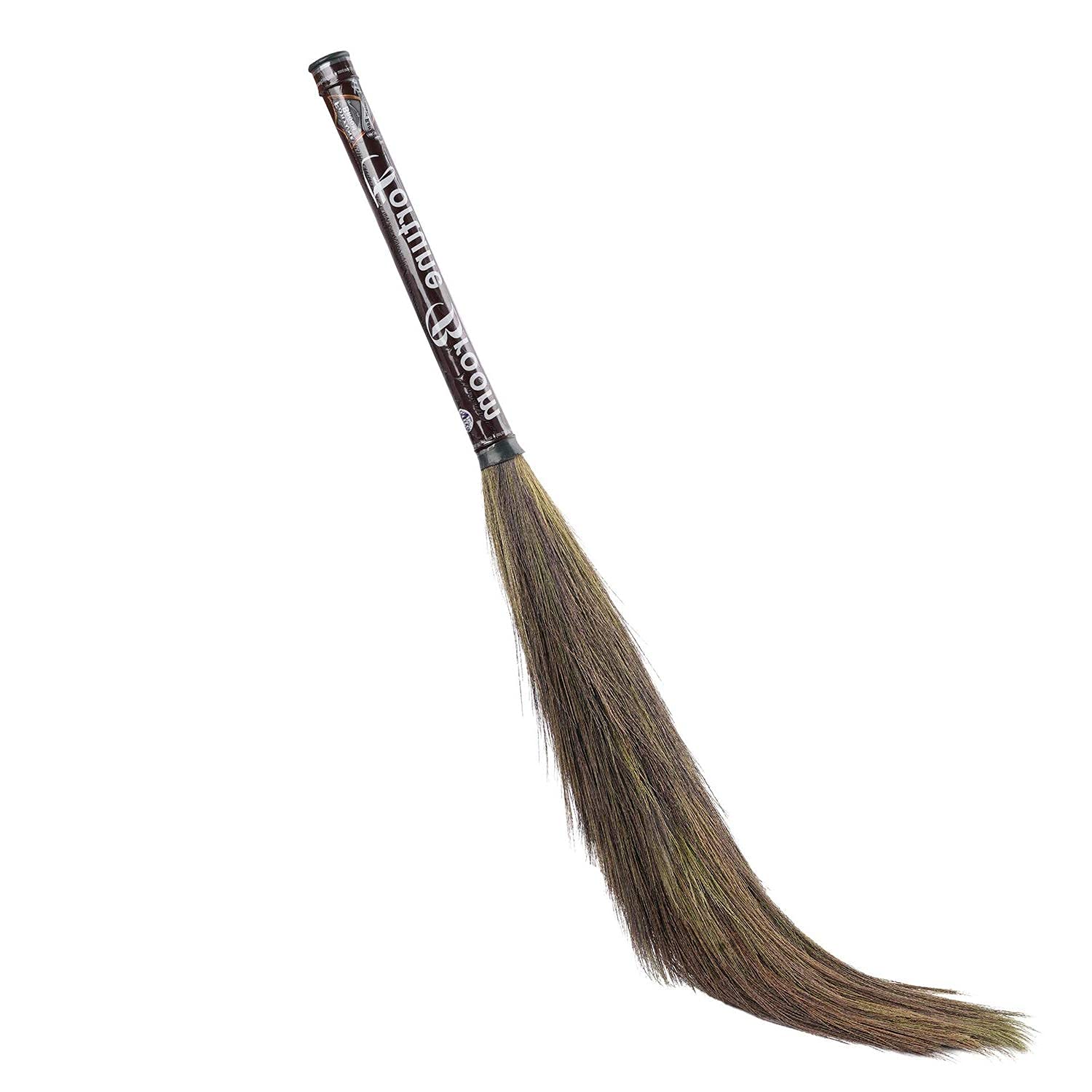 Pivalo Rooster Broom Phool Jhadu Natural Mizoram Heavy Duty 17.3 inchs Long Grass with Laminated Plastic Handle, Dust Removal, and Floor Cleaning-image-46
