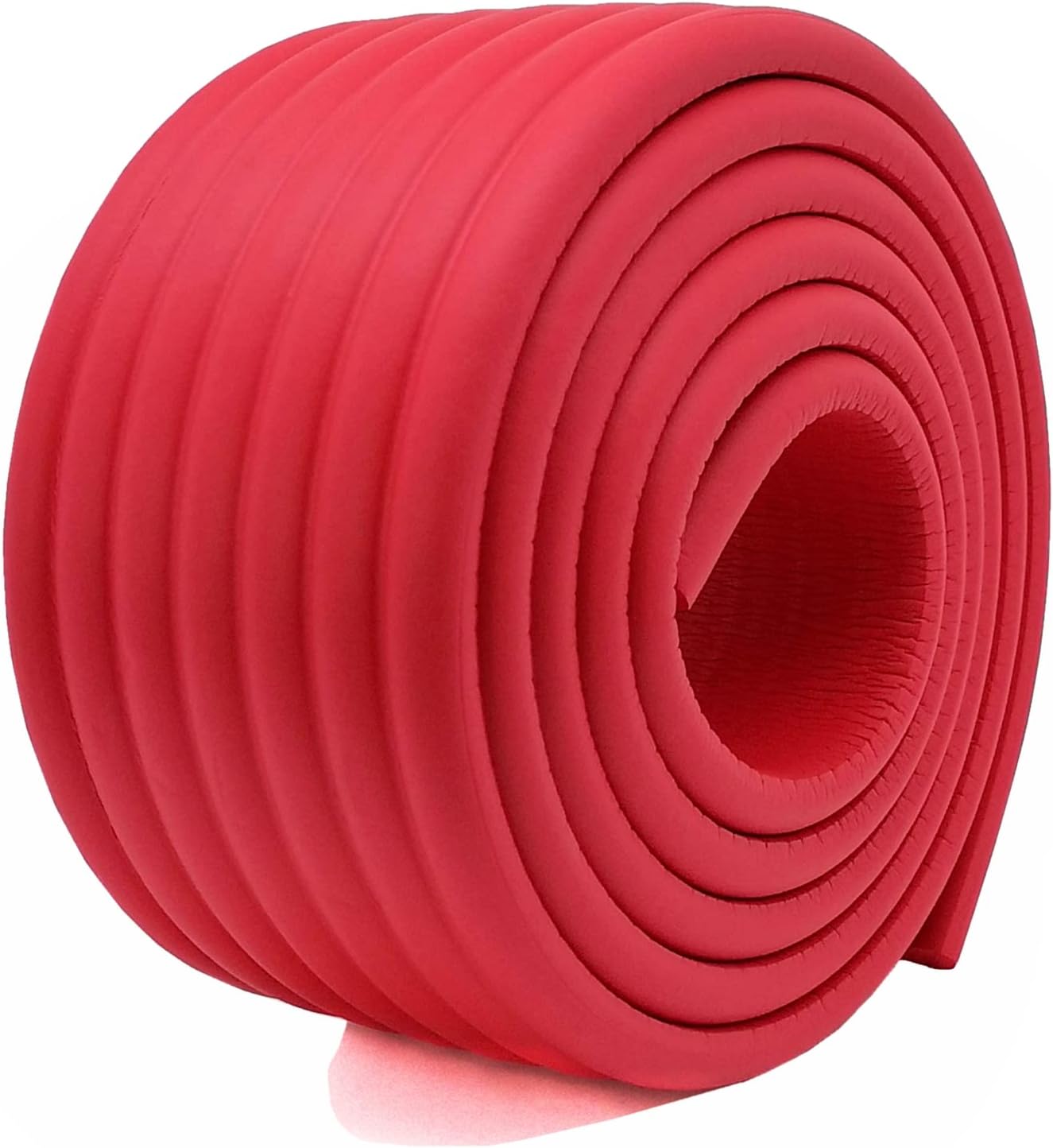 M2cbridge M2cbridge Multifunctional Furniture Edge Wall Corner Guard Desk Edge Cushion Bumper DIY 6.5 Ft (Red)
