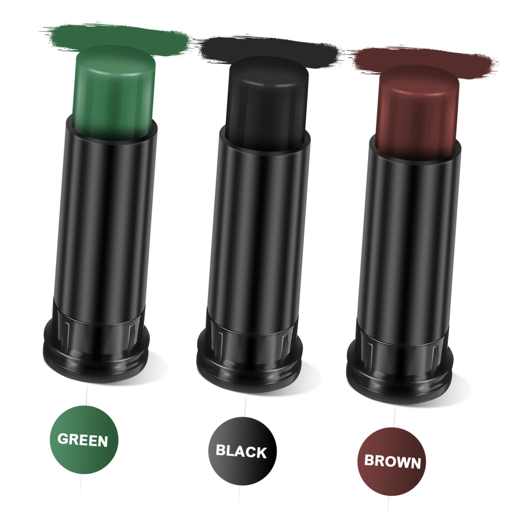 Gesichtsbemalungsstift für Fußball, 6 Stück Pigment für Sportler