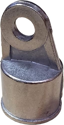 1 14 "Aluminio Cadena Link Fence Rail End Cup