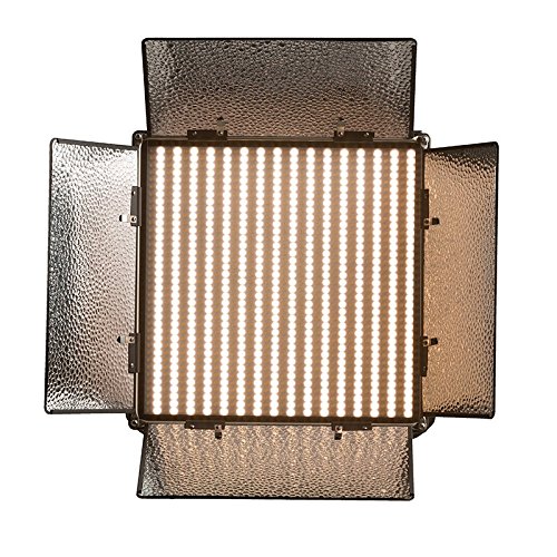 Éclairage LED Ikan RB10 Rayden 1x1 bicolore 3200K 5600K noir studio field