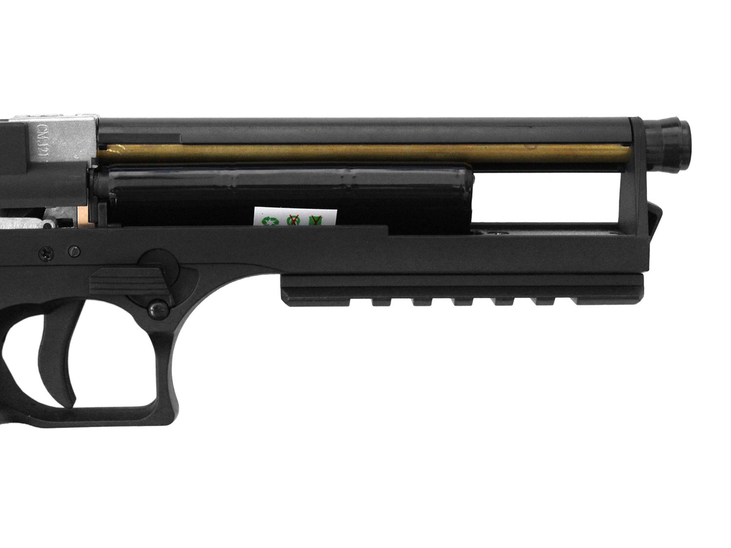 Cyma cm.121 Classic Softair/Airsoft Metal Slide AEP con batteria NIMH e caricatore < 0,5 J.