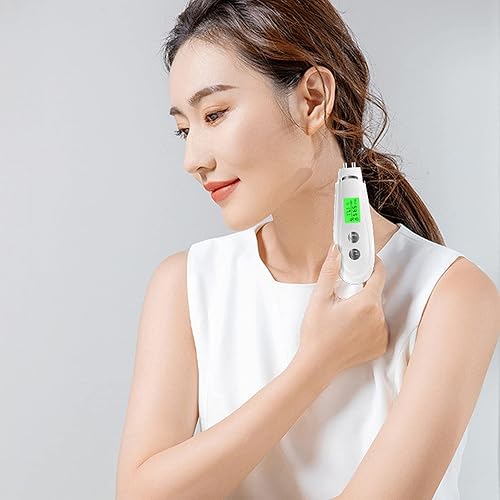 Miniatura 3 de Detector de piel blanca, portátil, fácil de operar, detector de aceite de piel, analizador de contenido de aceite para salón de belleza, spa, hogar