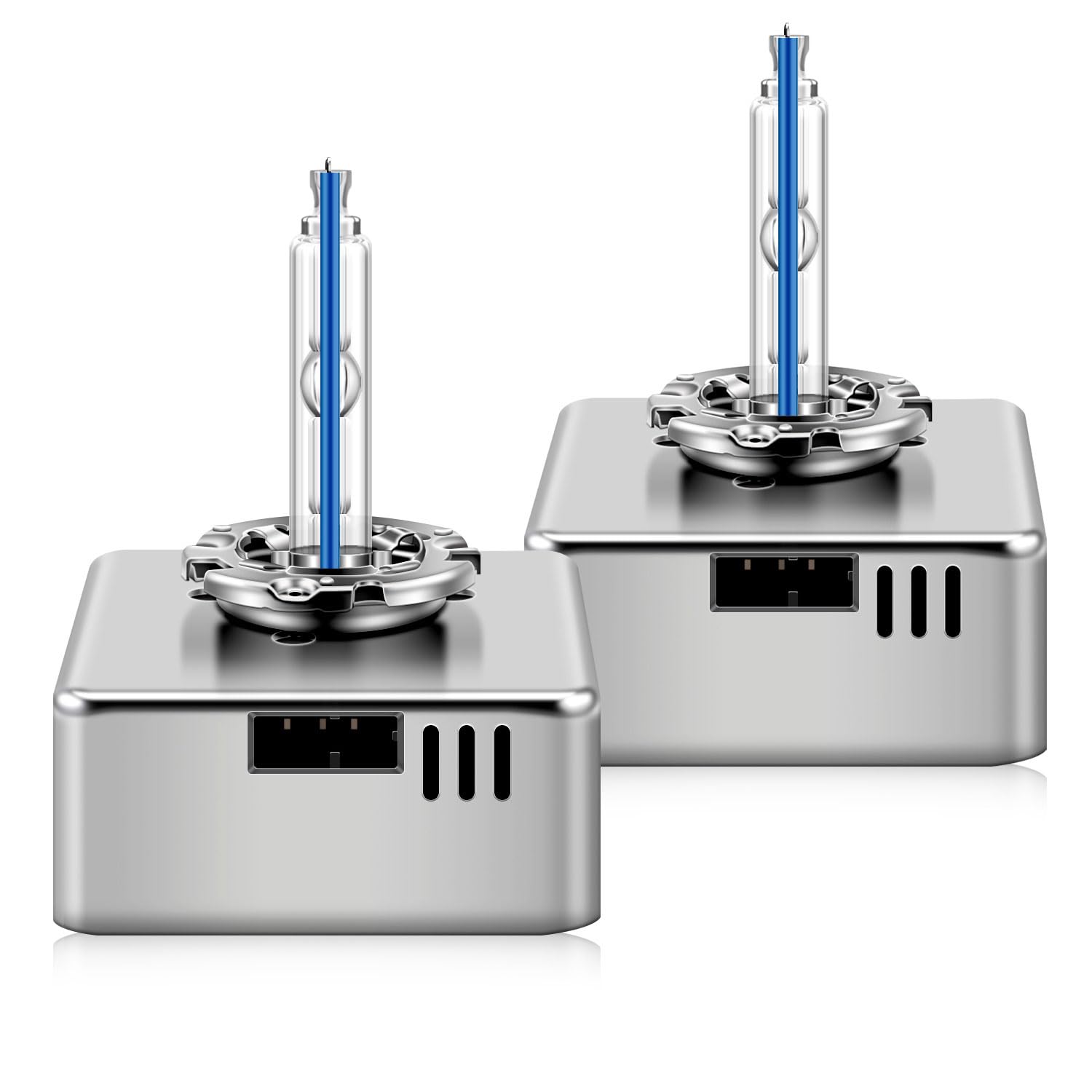 Erato D5S Lampadine per fari allo Xeno HID 8000K 35W Lampada a scarica Bianca Diamante Abbagliante 12V Lampada di Ricambio allo Xeno Lampada di Ricambio HID per Auto Impermeabile, 2 pz