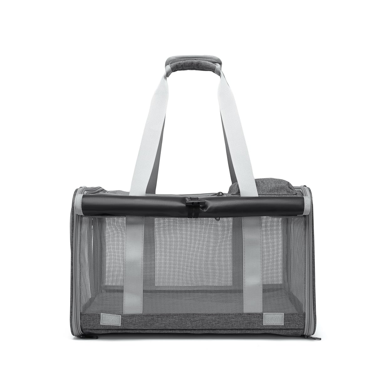 Sac de Transport pour Chat Chien 8kg, Sac Bandoulière Porté Transporteur Souple pour Petit Animal, Portable Pliable Spacieux et Respirant, Caisse Léger pour Voyage Airline Approuvé