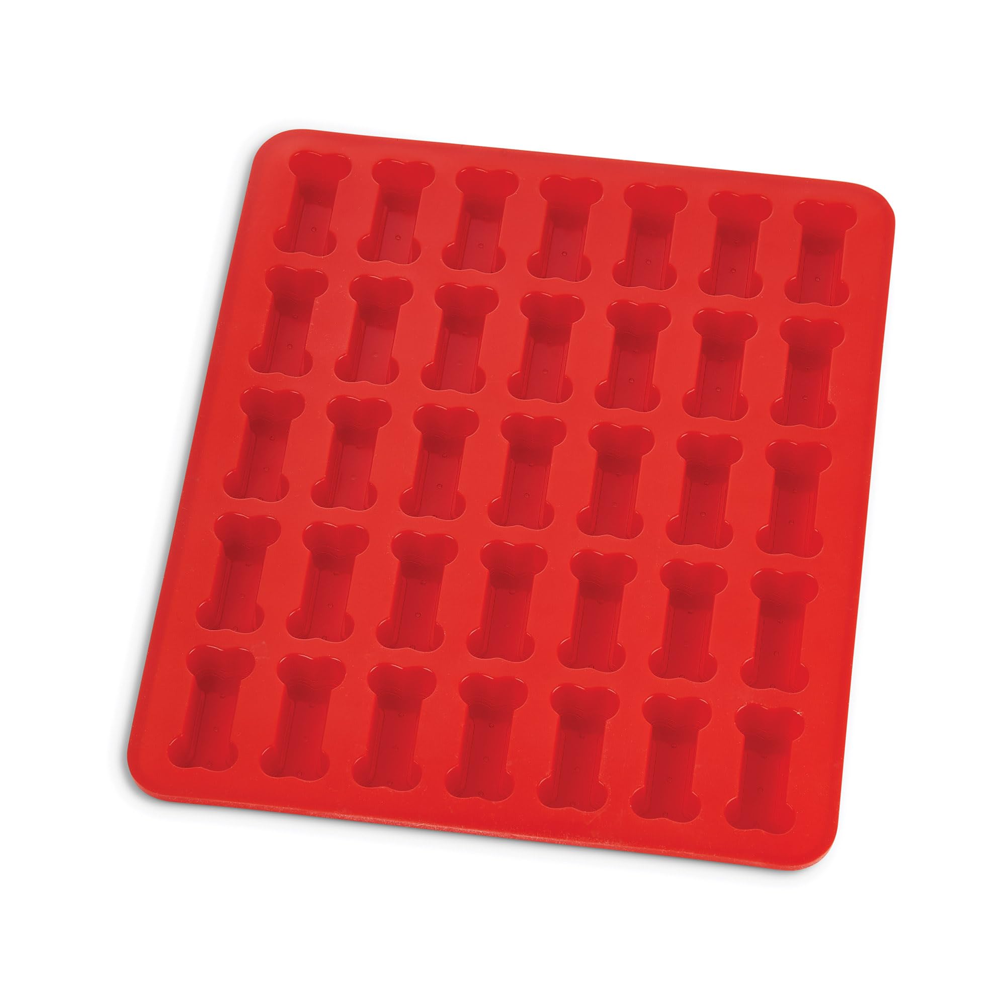 Mrs. Anderson's Baking Silicone Dog Biscuit Pan, Non-Stick European-Grade Silicone