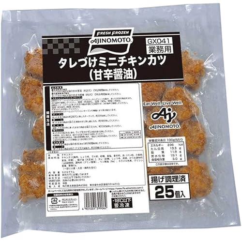 味の素 タレづけミニチキンカツ(甘辛醤油)