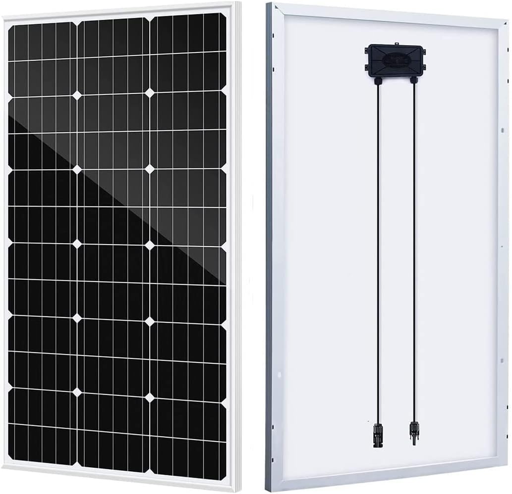 200 Watts Monocrystalline Solar Panel for 12 Volts Battery Charging, RV, Boat, Off Grid System 2PCSx100Watts