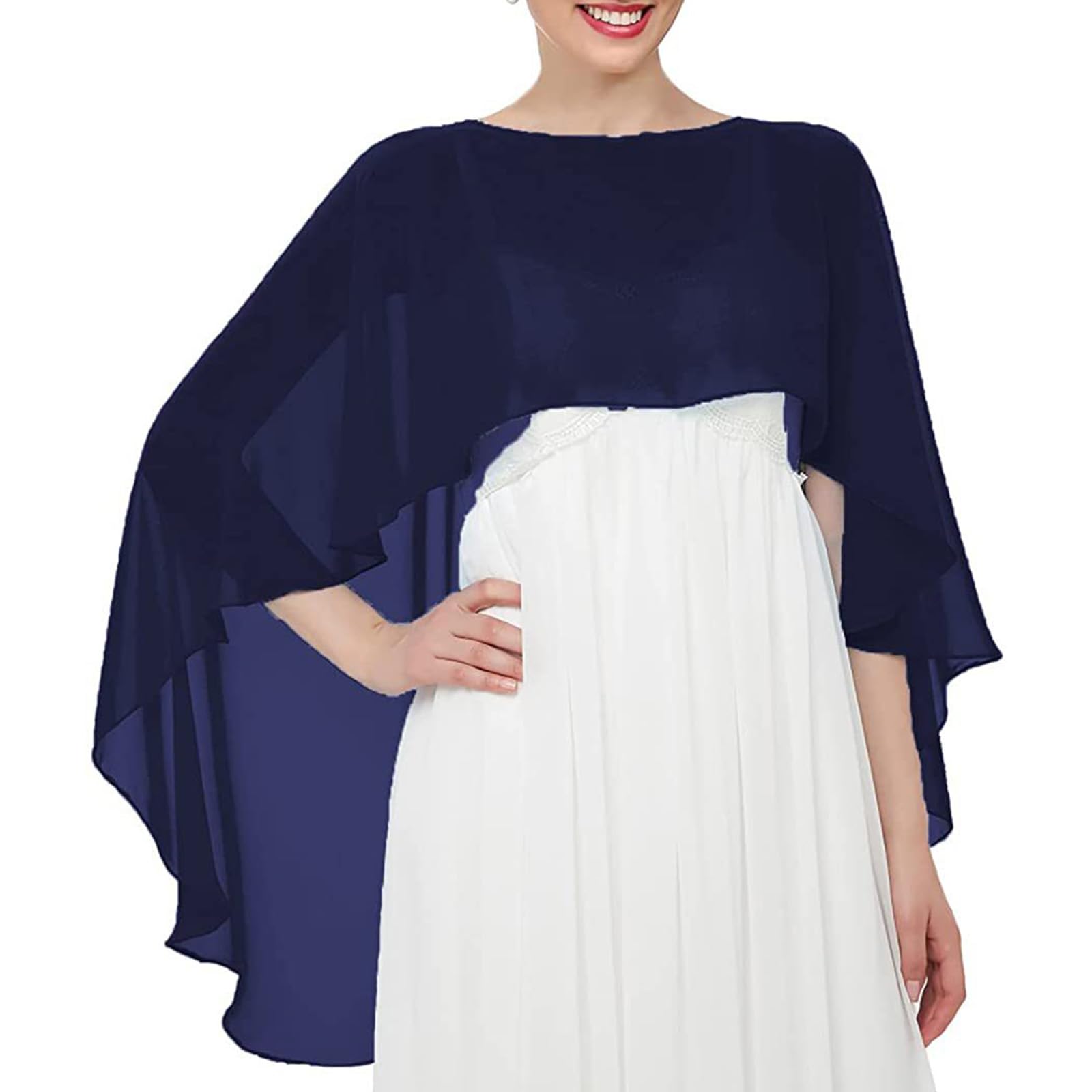 MICFENY Multiuse Pullover Scarf Shawl Wrap For Dresses Formal Event Shoulder Wrap for Evening Party and Banquet Dresses
