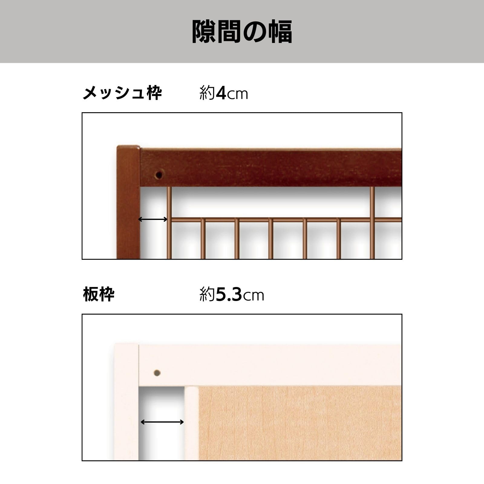 Amazon | Kiinus (キーヌス) ペットサークル メッシュB ブラウン 横幅