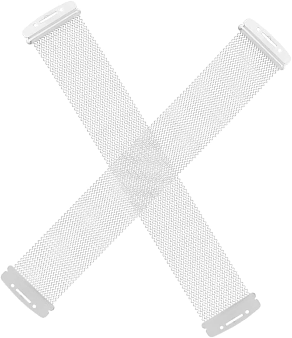 Milisten 2pcs Snare Part Steel Snare Drum Wire Fixing Straps Belt Marching Snare Drum Strand Snare Wire Stainless Accessory Wire for Snare Drum Stringed Instrument Wire Silver