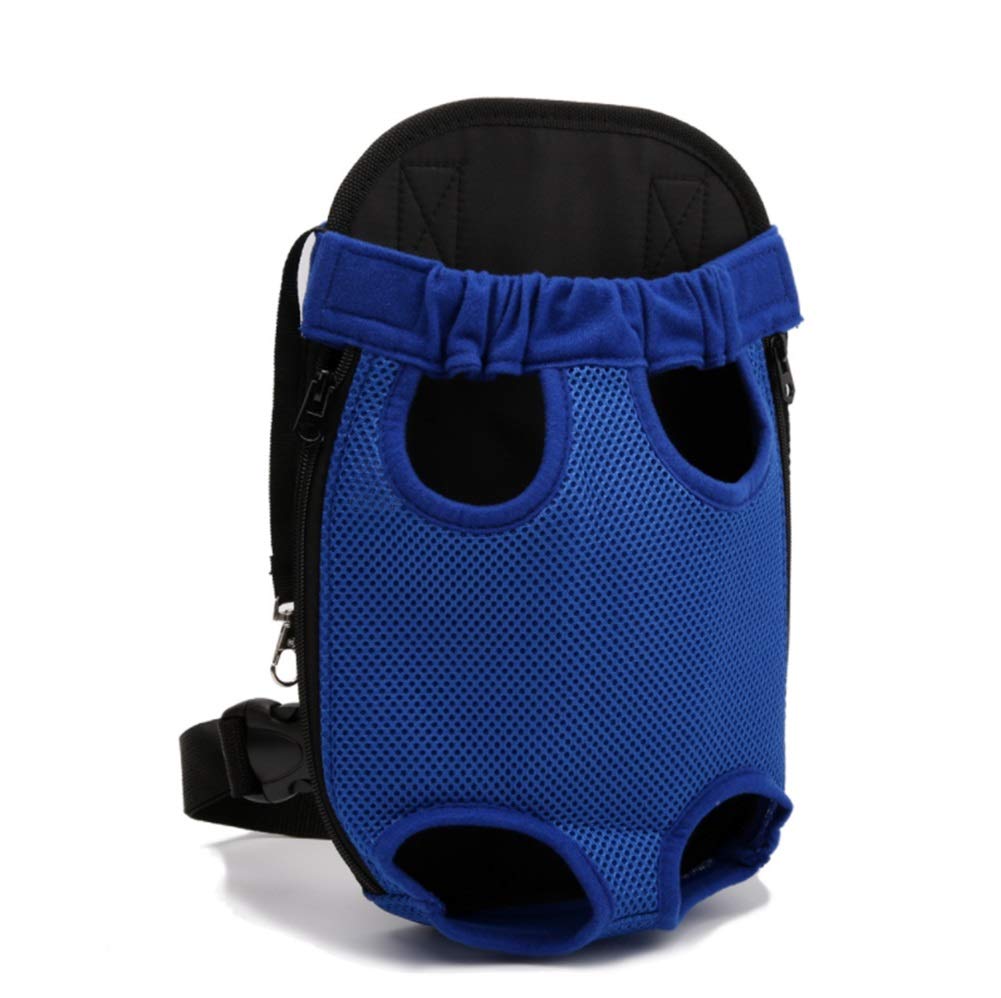 Sac à dos pour poitrine pour petit chien en taille M avec double attache dorsale