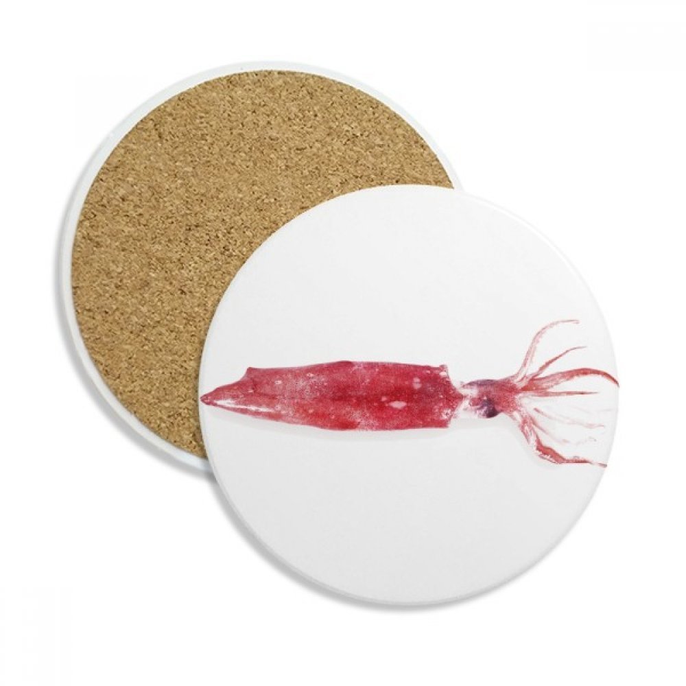 Coaster en céramique poisson cadeau multicolor original pour amateurs de thé
