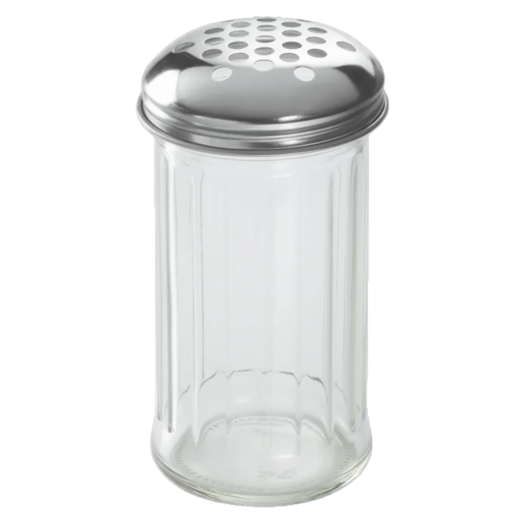 American Metalcraft (GLA319) - Shaker per formaggio in vetro, con coperchio con fori extra grandi