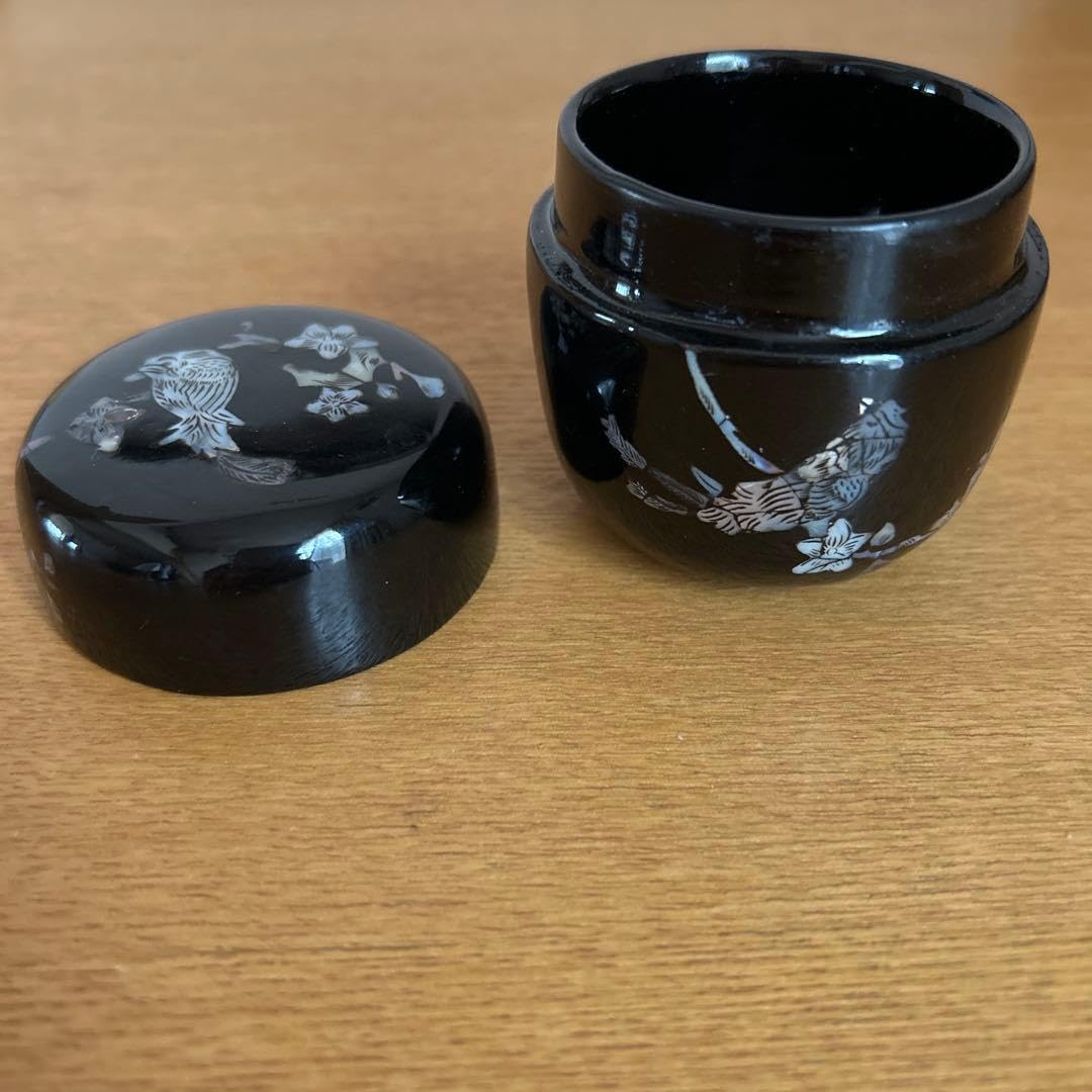 Amazon.co.jp: 棗 螺鈿 茶道具 : ホーム＆キッチン