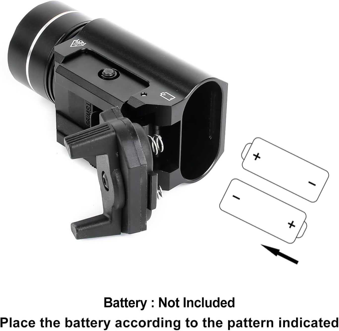 700 Lumens Pistol Light, with Strobe Constant Momentary 3 Modes, Compact Rail Mounted Light Tactical Flashlight for 20mm Picatinny Rail, MIL-STD-1913, GL Rails