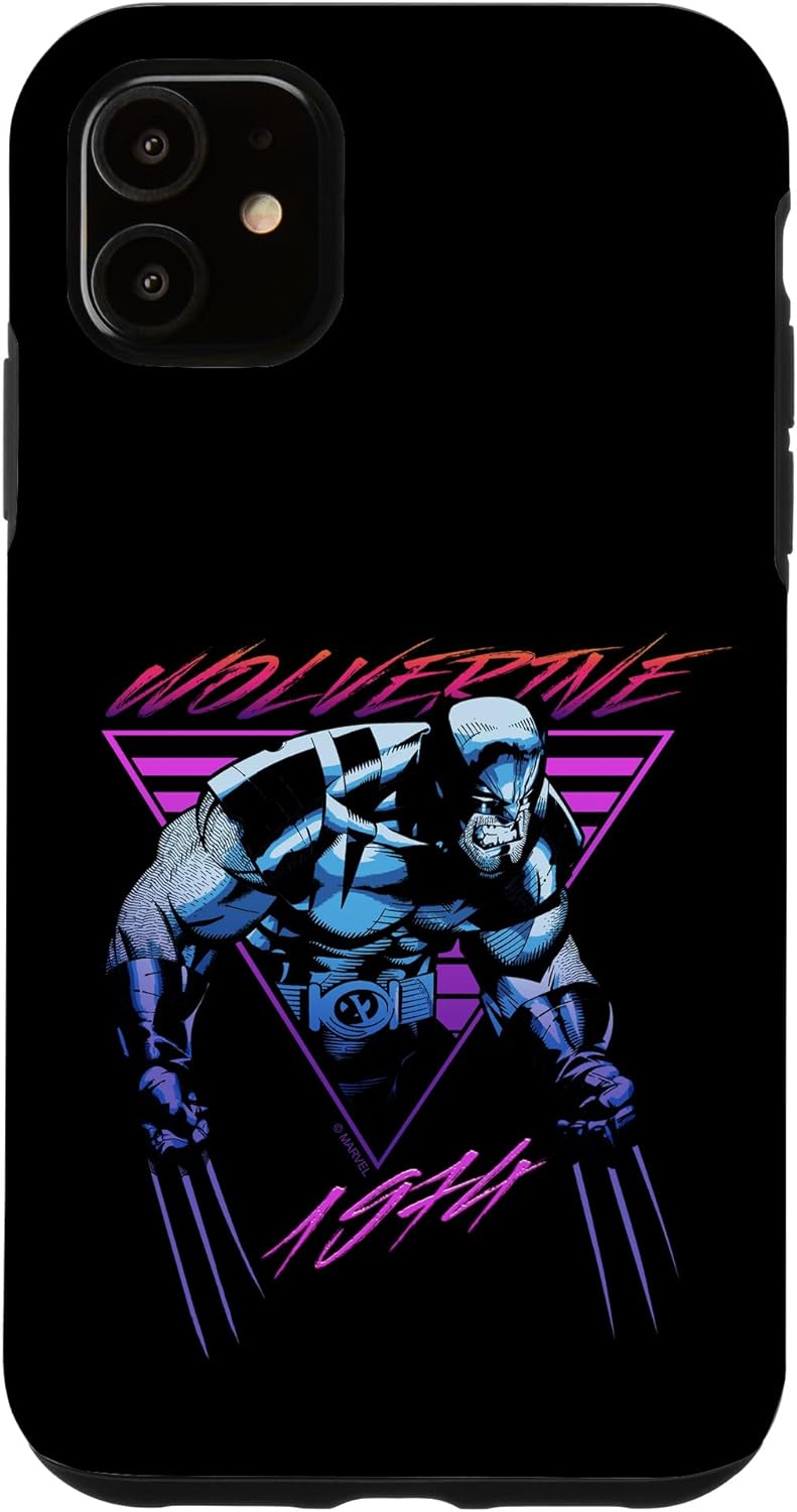 Marvel X-Men Wolverine 1974 Neon Case for iPhone 11 Pro