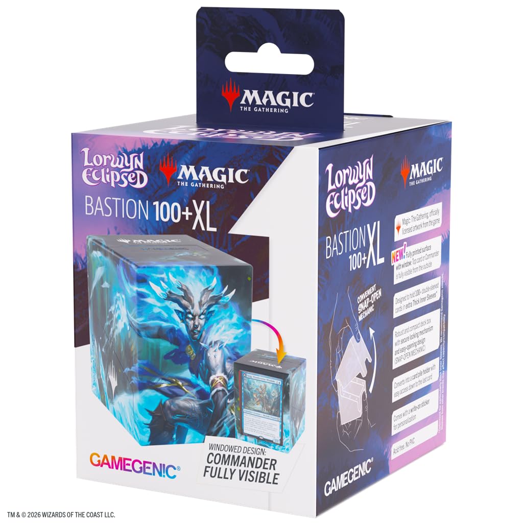 Gamegenic Deck Box – MTG Lorwyn Eclipsed Bastion XL 100ct Rimekin
