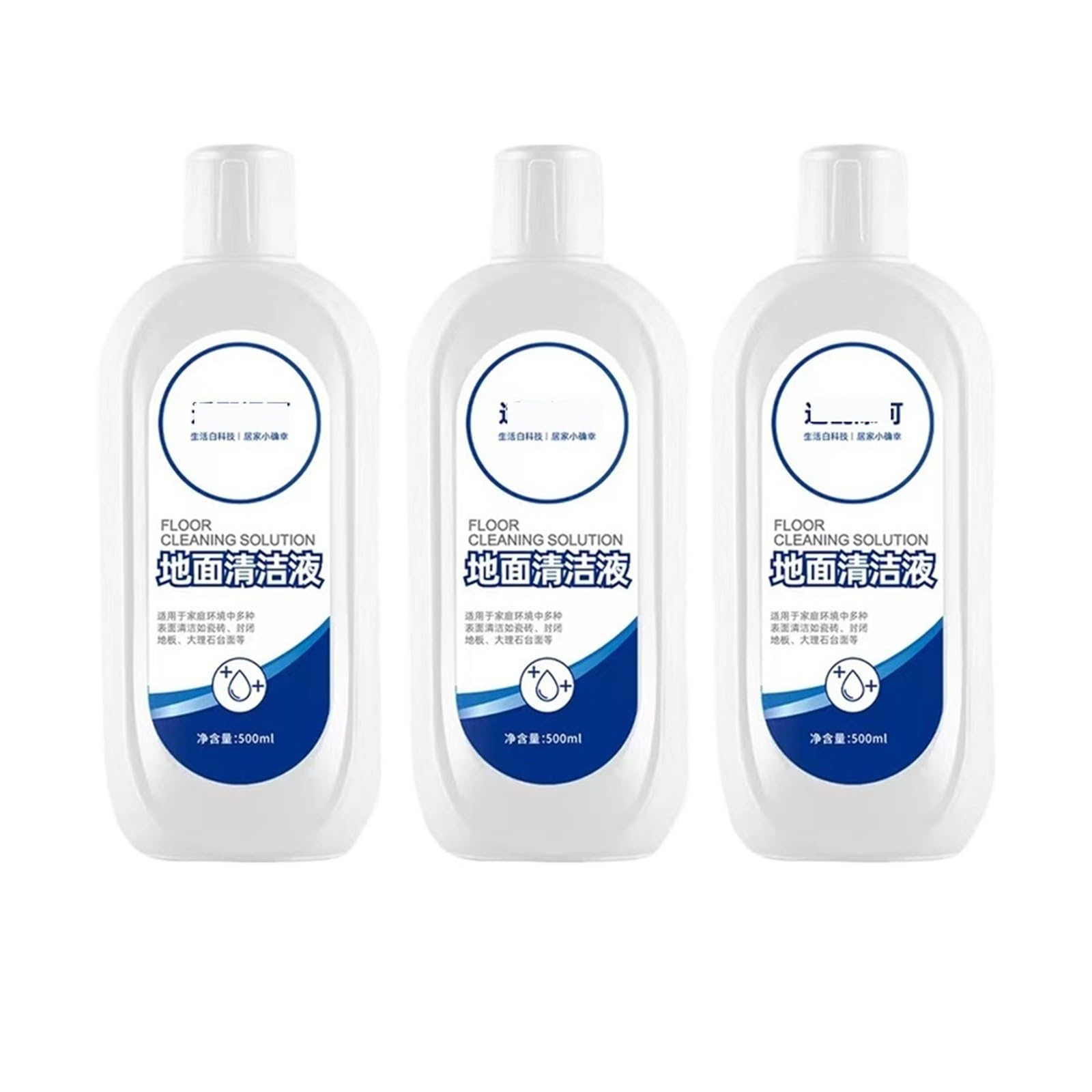 Solución de Limpieza, Agente de Limpieza líquido 500ml, Compatible con Piezas de Robot Aspirador 360 S8 S8 Plus, quitamanchas(500ml*3pcs)