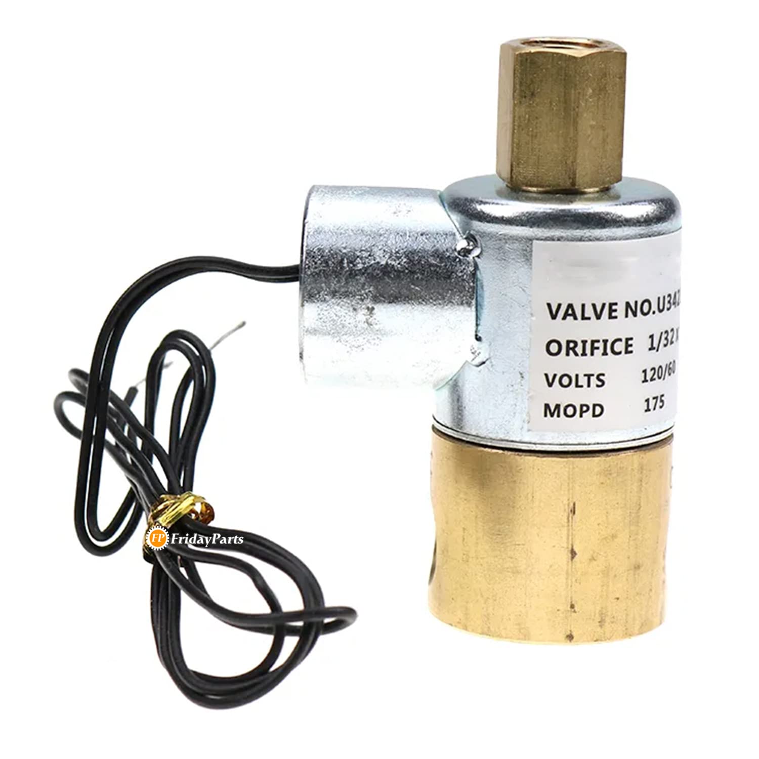 FridayParts Unloading Solenoid Valve 39583943 Compatible for Ingersoll Rand Screw Air Compressor