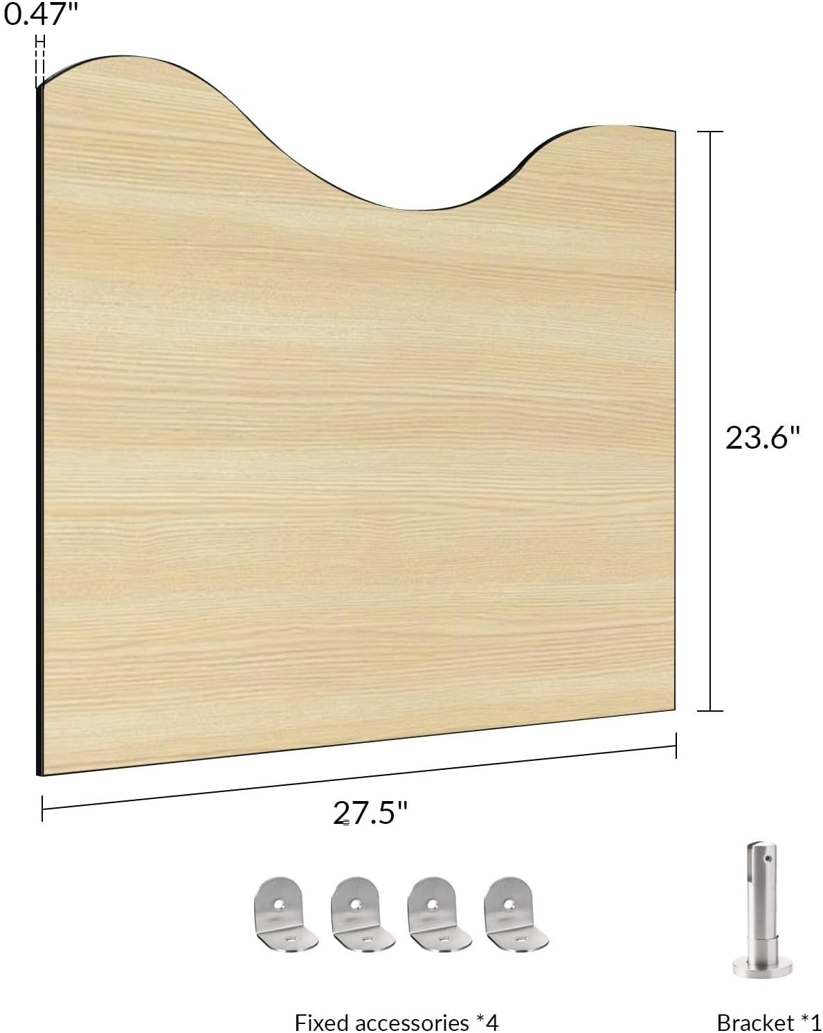 トイレパーティション、小便器スクリーントイレパーティション、小便器バッフル、アクセサリー付きトイレプライバシーパーティション、耐久性