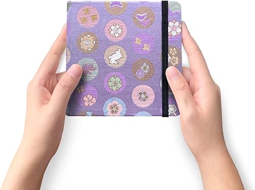 Miniatura 12 de Mifuner Square 5x5 Bleedproof Marker Paper Pad, 110 gsm Alcohol Ink Bristol Paper Sketchbook, Handmade Journal Hardbound 88 Sheets (176 Pages)