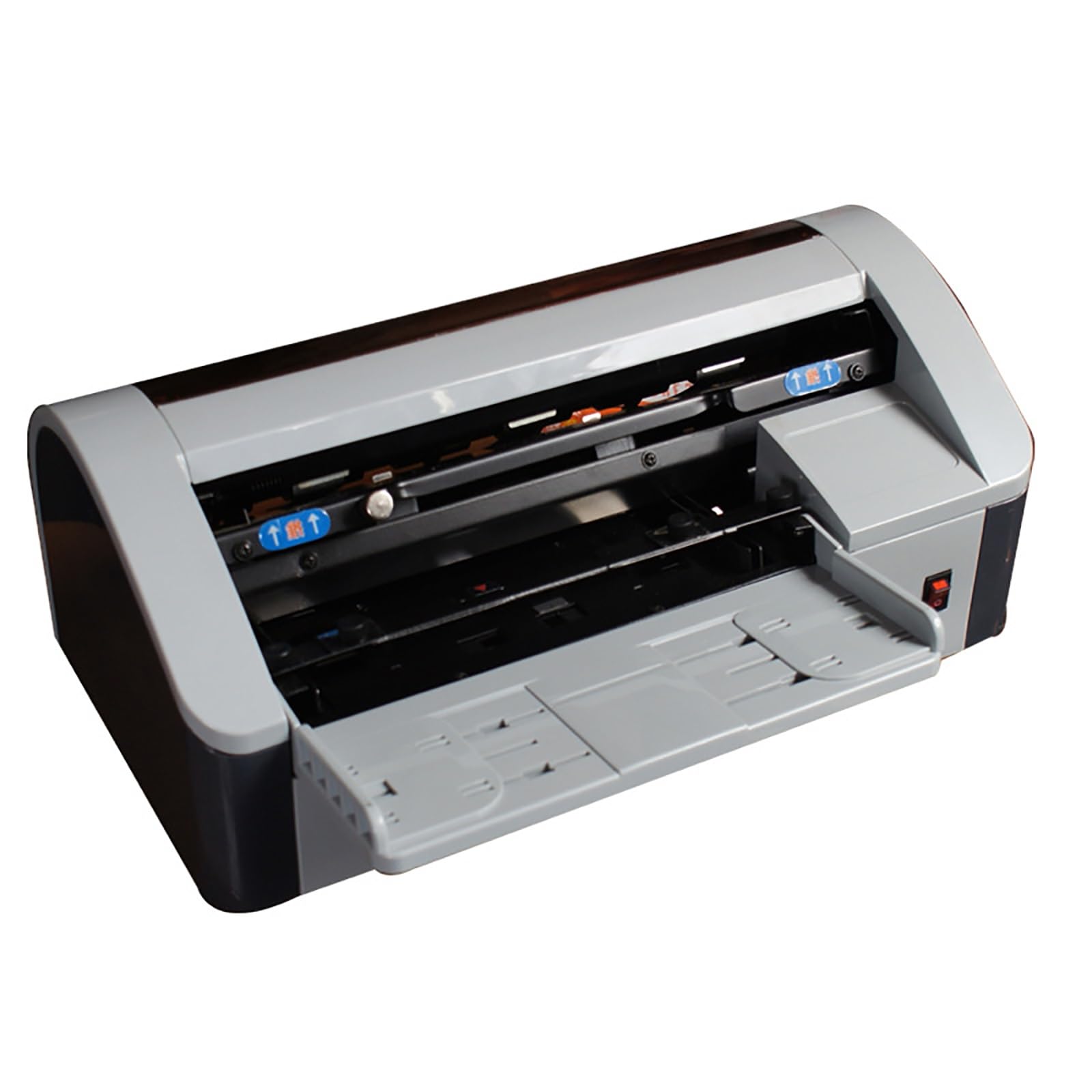 YXYLJOZ Business Card Cutters Automatic Binding Machine Electric Name Card Slitter Cuttersfor A4 Size Automatic Business Office Electric Paper Card Cutting Binding Machine
