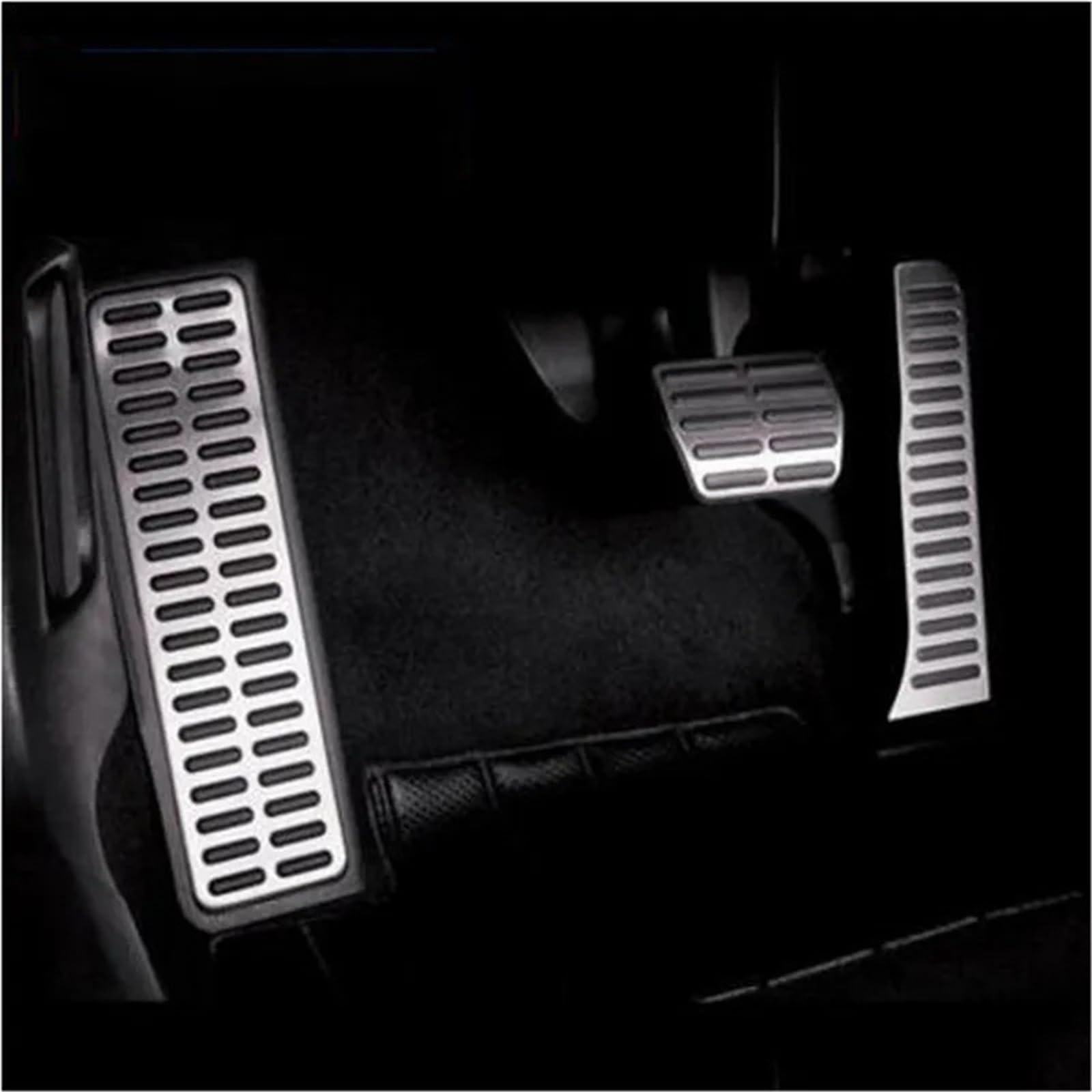 Couvre Pédale D'accélérateur Pour VW Pour Golf 5 6 Pour MK5 Pour MK6 Pour Scirocco CC Pour Passat B6 B7 Pédale De Style De Voiture(Style 3 MT 4pcs)